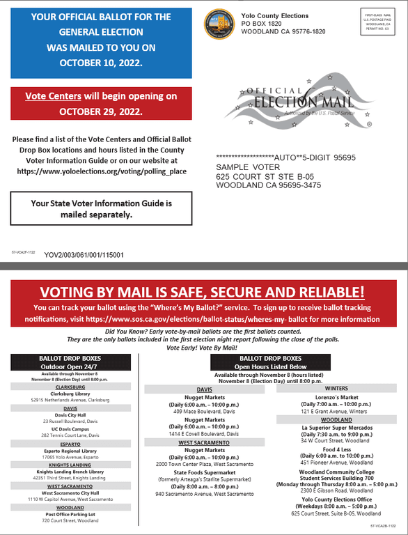 Voters Choice Act Mailer 2